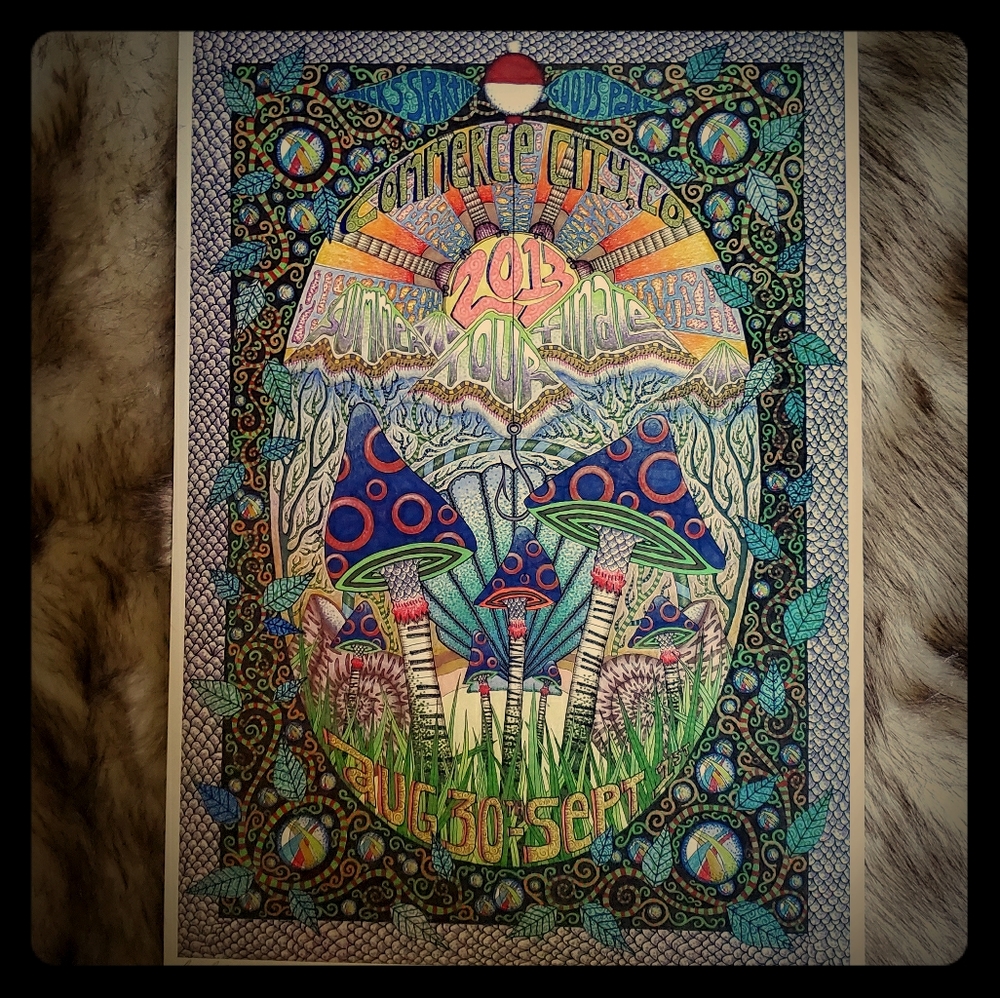 ~°2 for $25°~ Phish Dick's 2013 poster